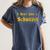 I Don't Give a Schnitzel T-Shirt Women's Comfort Colors T-Shirt Denim