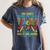 You Don't Scare Me I'm A Special Education Teacher SPED Women's Comfort Colors T-Shirt Denim