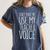 Don't Make Me Use My Teacher Voice Shirt Men Women Teacher Women's Comfort Colors T-Shirt Denim