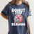Donut Stop Reading Kawaii Teacher Preschool Kindergarten Women's Comfort Colors T-Shirt Denim
