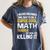 I Never Dreamed One Day I'd Be A Cool Math Teacher Women's Comfort Colors T-Shirt Denim I Never Dreamed One Day I'd Be A Cool Math Teacher Women's Comfort Colors T-Shirt Denim