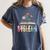 Dyslexia Teacher Awareness Dyslexic Dyslexics Dyslexia Women's Comfort Colors T-Shirt Denim