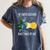 Earth Rotation Earth Day Science Teacher Kids Women Women's Comfort Colors T-Shirt Denim Earth Rotation Earth Day Science Teacher Kids Women Women's Comfort Colors T-Shirt Denim
