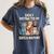 Easily Distracted By Cats & History Teacher Women Men Women's Comfort Colors T-Shirt Denim