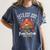 Lets Eat Kids Punctuation Saves Lives Thanksgiving Teacher Women's Comfort Colors T-Shirt Denim