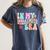 In My Educational Diagnostician Era Learning Support Teacher Women's Comfort Colors T-Shirt Denim