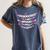 Enchanted To Teach You Bracelet Teacher Back To School Women's Comfort Colors T-Shirt Denim