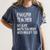 English Teacher Because Math Teachers Need Heroes Too Women's Comfort Colors T-Shirt Denim