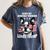 Even My Boston Terrier Loves Trump Trump Supporter Dog Lover Women's Comfort Colors T-Shirt Denim