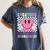 Everyone Communicates Differently Autism Awareness Teacher Women's Comfort Colors T-Shirt Denim Everyone Communicates Differently Autism Awareness Teacher Women's Comfort Colors T-Shirt Denim