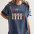 Everyone Is Welcome Here Idaho Teacher Women's Comfort Colors T-Shirt Denim