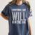Everything I Say WILL Be On The Exam Teacher For Men Women Women's Comfort Colors T-Shirt Denim
