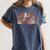 Fall In Love With Learning Autum Thanksgiving Teacher Kids Women's Comfort Colors T-Shirt Denim