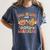 Fall In Love With Learning Autumn Fall Season Teacher Women's Comfort Colors T-Shirt Denim Fall In Love With Learning Autumn Fall Season Teacher Women's Comfort Colors T-Shirt Denim