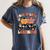 Fall In Love With Learning Teacher Retro Thanksgiving Women's Comfort Colors T-Shirt Denim Fall In Love With Learning Teacher Retro Thanksgiving Women's Comfort Colors T-Shirt Denim