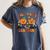 Fall In Love With Learning Teacher Student Autumn Pumpkin Women's Comfort Colors T-Shirt Denim Fall In Love With Learning Teacher Student Autumn Pumpkin Women's Comfort Colors T-Shirt Denim