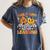 Fall In Love With Learning Fall Teacher Thanksgiving Retro Women's Comfort Colors T-Shirt Denim