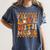 Fall In Love With Music Groovy Thanksgiving Music Teacher Men Women Girls Kids Women's Comfort Colors T-Shirt Denim