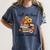 Fall In Love With Reading Book Autumn Teachers Pumpkins Women's Comfort Colors T-Shirt Denim