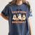 Are You Fall-O-Ween Directions Halloween Ghost Fall Teacher Women's Comfort Colors T-Shirt Denim