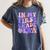 In My First Grade Era 1st Grade Girls Teacher Back To School Women's Comfort Colors T-Shirt Denim In My First Grade Era 1st Grade Girls Teacher Back To School Women's Comfort Colors T-Shirt Denim