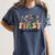 First Grade Teacher Wildflower Back To School Floral Outfits Women's Comfort Colors T-Shirt Denim First Grade Teacher Wildflower Back To School Floral Outfits Women's Comfort Colors T-Shirt Denim