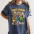 First Grade Zoo Field Trip Squad Matching Teacher Students Women's Comfort Colors T-Shirt Denim First Grade Zoo Field Trip Squad Matching Teacher Students Women's Comfort Colors T-Shirt Denim