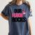 Our Flock Rocks Flamingo Mother's Day Teacher Women's Comfort Colors T-Shirt Denim Our Flock Rocks Flamingo Mother's Day Teacher Women's Comfort Colors T-Shirt Denim