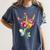 Flower American Sign Language ASL Teacher Teaching Deaf Women's Comfort Colors T-Shirt Denim Flower American Sign Language ASL Teacher Teaching Deaf Women's Comfort Colors T-Shirt Denim