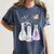Flowers Test Tube Chemistry Student Science Teacher Women Women's Comfort Colors T-Shirt Denim Flowers Test Tube Chemistry Student Science Teacher Women Women's Comfort Colors T-Shirt Denim