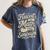 Fluent In Math And Sarcasm Teacher Women's Comfort Colors T-Shirt Denim Fluent In Math And Sarcasm Teacher Women's Comfort Colors T-Shirt Denim