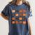 Folk Art Pumpkins Teacher Nurses Admin Witch Halloween Cute Women's Comfort Colors T-Shirt Denim Folk Art Pumpkins Teacher Nurses Admin Witch Halloween Cute Women's Comfort Colors T-Shirt Denim