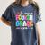 In My Fourth Grade Era 4th Grade Girl Teacher Back To School Women's Comfort Colors T-Shirt Denim