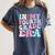 In My Fourth Grade Era Girl Back To School 4th Grade Teacher Women's Comfort Colors T-Shirt Denim