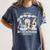 Fueled By Mitochondria Coffee Science Teacher Student Women's Comfort Colors T-Shirt Denim