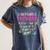 Full Heart Daycare Provider Nanny Au Pair Pre-K Teacher Women's Comfort Colors T-Shirt Denim