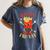 Fun Teacher Happy Fri Yay French Fries Friday Lovers Women's Comfort Colors T-Shirt Denim Fun Teacher Happy Fri Yay French Fries Friday Lovers Women's Comfort Colors T-Shirt Denim