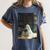 Ghost Library Halloween Book Reading Books Lover Teacher Women's Comfort Colors T-Shirt Denim Ghost Library Halloween Book Reading Books Lover Teacher Women's Comfort Colors T-Shirt Denim