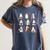 Ghost Music Teacher Halloween Musician Costume Women's Comfort Colors T-Shirt Denim Ghost Music Teacher Halloween Musician Costume Women's Comfort Colors T-Shirt Denim