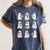 Ghost Reading Books Spooky Librarian Teacher Women Women's Comfort Colors T-Shirt Denim Ghost Reading Books Spooky Librarian Teacher Women Women's Comfort Colors T-Shirt Denim