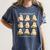 Ghosts Halloween Montessori Teacher Educator Costume Women's Comfort Colors T-Shirt Denim Ghosts Halloween Montessori Teacher Educator Costume Women's Comfort Colors T-Shirt Denim