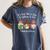 Gnome It's Fine I'm Fine Everything Is Fine Teacher Xmas Women's Comfort Colors T-Shirt Denim Gnome It's Fine I'm Fine Everything Is Fine Teacher Xmas Women's Comfort Colors T-Shirt Denim