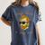 Go Hard Or Go Home Art Teacher Women's Comfort Colors T-Shirt Denim Go Hard Or Go Home Art Teacher Women's Comfort Colors T-Shirt Denim