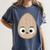 Good Egg Teacher Halloween Costume Group The Shel Egg Women's Comfort Colors T-Shirt Denim
