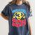 Grade 3 Super Squad Superhero Teacher Team Men Women Girls Kids Women's Comfort Colors T-Shirt Denim
