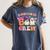 Groovy Kindergarten Boo Crew Kinder Halloween Teacher Kids Women's Comfort Colors T-Shirt Denim