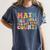 Groovy Math Is The Only Subject That Counts Math Teacher For Men Women Girls Kids Women's Comfort Colors T-Shirt Denim
