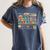 Groovy Play Is Learning Kindergarten Teacher Appreciation Women's Comfort Colors T-Shirt Denim Groovy Play Is Learning Kindergarten Teacher Appreciation Women's Comfort Colors T-Shirt Denim