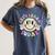 Groovy Retro Lets Learn Today Teacher Student Back To School Women's Comfort Colors T-Shirt Denim Groovy Retro Lets Learn Today Teacher Student Back To School Women's Comfort Colors T-Shirt Denim