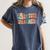 Groovy Substitute Teacher Retro Teacher Back To School Women's Comfort Colors T-Shirt Denim Groovy Substitute Teacher Retro Teacher Back To School Women's Comfort Colors T-Shirt Denim